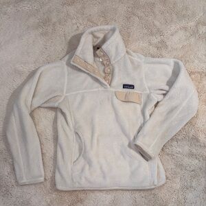 Patagonia Cream Fleece Pullover